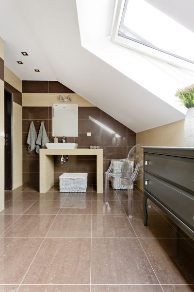 Attic Bathroom Installation in Rochester
