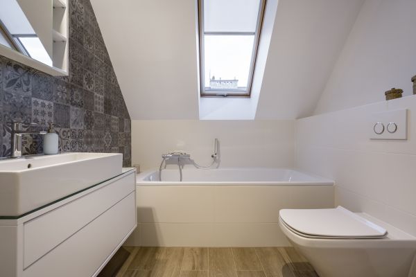 Attic Bathroom Construction in Rochester